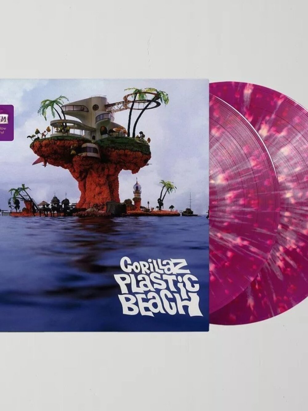 Gorillaz Plastic Beach 2-LP ~ Exclusive Colored Vinyl (Splatter) ~ New/Sealed!